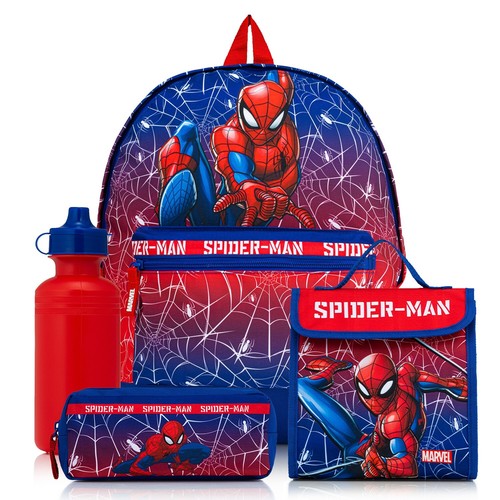 Zaino spiderman set scuola - spiderman,
