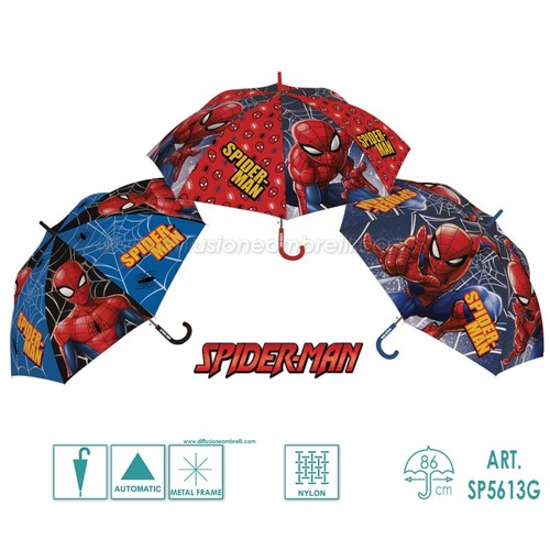 Ombrello bimbo spiderman - ombrello,