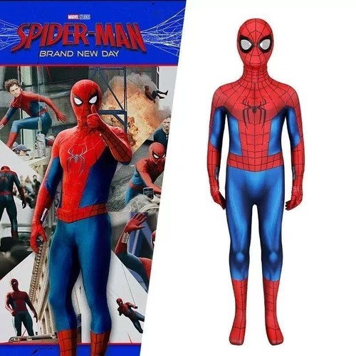 Costume cosplay tuta spiderman - costume,