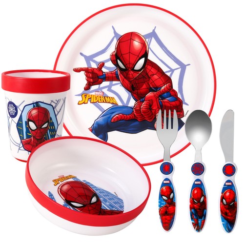 Set posate pezzi spiderman - set,