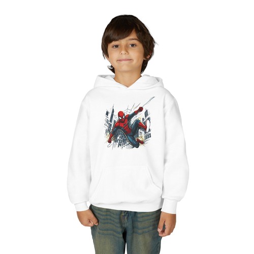 Felpa con cappuccio spider - felpa,